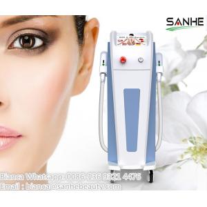 China 2016 hot sale hair removel machine / IPL+RF  SHR with two handle supplier