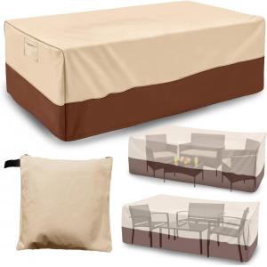 Furniture Cover 600D Waterproof Large Heavy Duty Outdoor Furniture Set Covers with Anti-UV and Wind-Proof Suitable