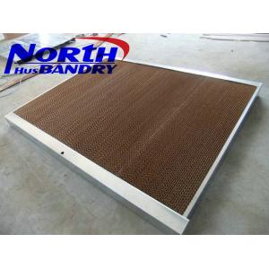 Honey comb evaporative cooling pad for cooler poultry farm and greenhouse