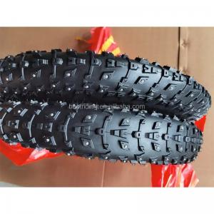China 20x4.0 Studded Fat eBike Tyre Snowbike for Electric Bicycle in Winter Riding supplier
