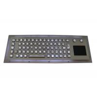 China 2mm Key Travel  Wireless Keyboard With Touchpad Stainless Steel Kiosk IP67 on sale