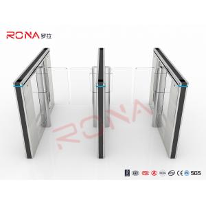 China Automatic Access Control Speed Gate Turnstile 6 Pairs Sensor With Brushless Servo Motor supplier