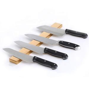 China Outdoor Room Space Release Golden Color Titanium Magnetic Knife Bar 400x45x15mm Size supplier