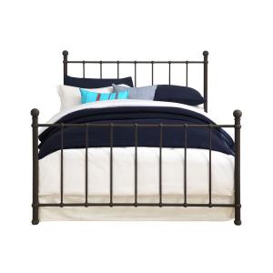 China Queen Size 250 Pounds Metal Frame Double Bed Strong Headboard supplier