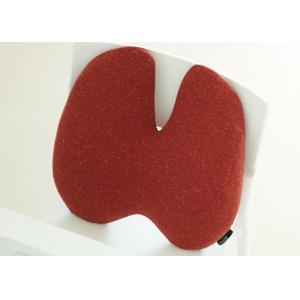 China Custom Portable Memory Foam Lumbar Support Pillow For Office Chair , Peak Shape supplier