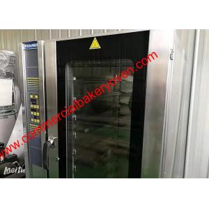 China 10 Trays Digital Control Electric Convection Oven , Stainless Steel Hot Air Oven supplier
