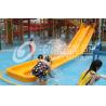 China 2m Height Fiberglass Kids' Water Slides , Parent - Child Water Park Equipment Mountain Slide wholesale