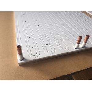 395*395*10 mm Aluminum Powder Coated Cold Plate 99.5% LF Solar Panel Water Cooled Heat Sink