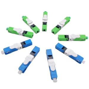 China G651 G652 G657 SC/APC SC/UPC Conector rápido de fibra óptica con resistencia a la tracción de 20 N y 5 wholesale