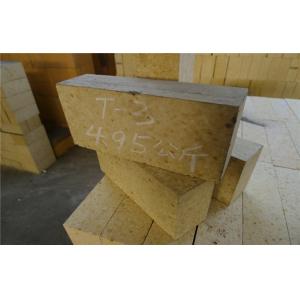 Fireproof High Alumina Refractory Ladle Brick For Cement Furnace , Great Refractoriness