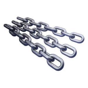 China Smooth Surface Round Link Chain Anti Rust Blanking Press Raw Materials supplier
