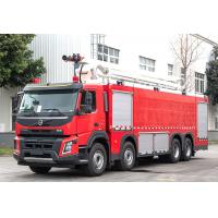 China Euro 6 Aluminum Alloy Welded Structure Aerial Fire Truck Anti Rust on sale