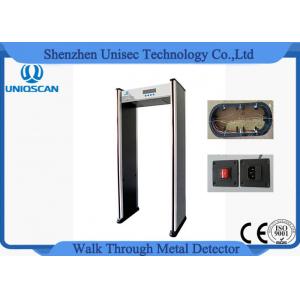 China 12/18 Zone Lightweight Economic Full Body Metal Detector Door Frame 255 Sensitivity supplier
