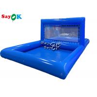 China Giant Inflatable Pool Toys Adult Interactive Inflatable Water Volleyball Court Airtight Multifunctional Floating Game on sale