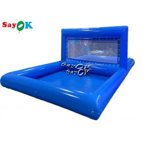Giant Inflatable Pool Toys Adult Interactive Inflatable Water Volleyball Court Airtight Multifunctional Floating Game