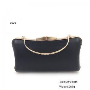 Handbag hardware wholesale gold rectangle purse plastic box metal frame