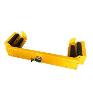 Yellow Cylinder Small Volume Vehicle Security Lock For Inclined Road