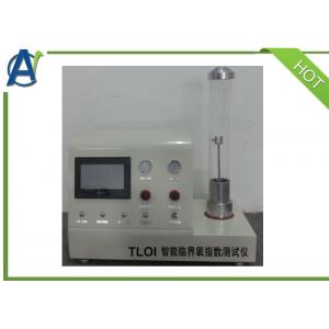 China PLC Touch Screen ASTM D2863 Minimum Oxygen Concentration Tester supplier