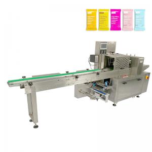China Full Automatic Chocolate Bar Flow Wrapping Machine supplier