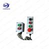 China Two Holes Custom Wiring Harness Processing Plastic Push Button Control Box wholesale