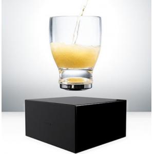 new wireless rechargeable magnetic levitation  Cocktail Glass cup display racks