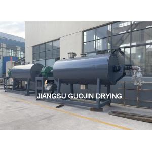 China Chemicals Processing Harrow Paddle Rotary Vacuum Dryer 1800L Working Volume supplier