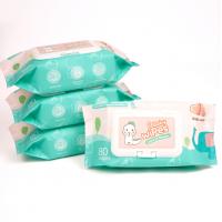 Unscented Disposable Baby Wipes , Nontoxic Hypoallergenic Flushable Wipes