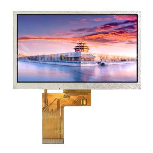 China 5 Inch TFT LCD Module 800x480 Resolution IC ST7262 With RGB Interface wholesale