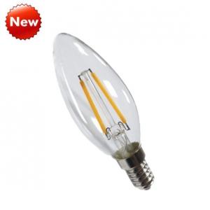 China New Dimming 1.5W Candle 35mm LED Filament Light Bulb supplier