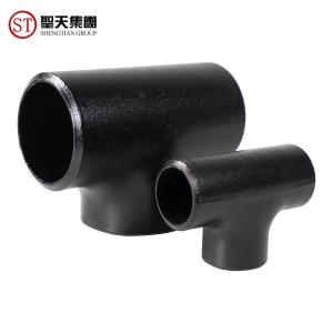 China Ss304 Thread Malleable Cast Iron Pipe Fitting Tee 100mm Size A105 supplier