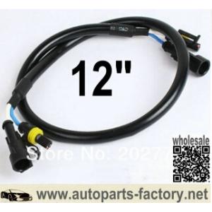 China longyue HID Xenon Ballast AMP Extension high voltage wire cable wiring Harness 12 supplier