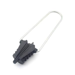 China Grampos de ancoragem ADSS de plástico de alumínio resistente aos UV para redes FTTH FTTX FTTB supplier