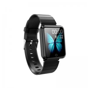 China Touch Screen 1.3 Inch Display Body Temperature Smartwatch supplier