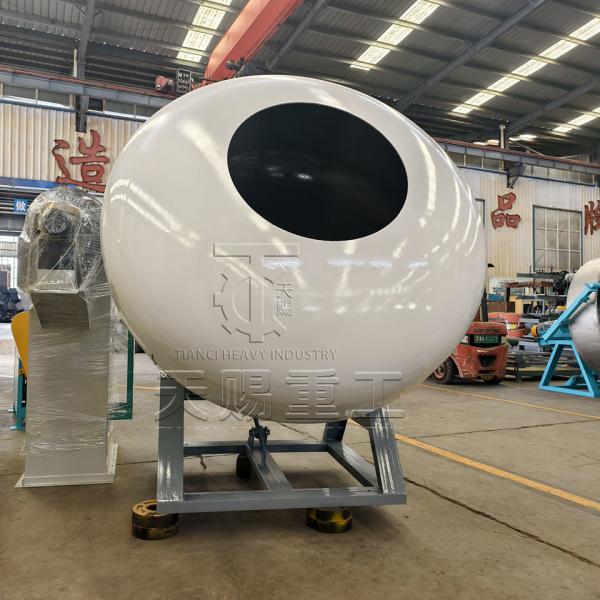 Round Pot Type Granulator For Bentonite Granule Production Line Fertilizer Pelletizing Machine