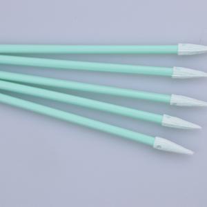 China Cleanroom Double Layers Polyester Swab For Cleaning Precision Instrument Microscope supplier