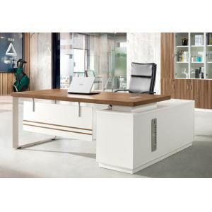 China L Shaped Desk Set With Hutch Executive CEO Manager Desk Modern supplier
