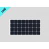 100W 18V Sunpower Semi Flexible Solar Panels , Bendable Solar Panels EL Test