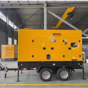 60kVA Silent Cummins Engine Diesel Generator Silent Type with Trailer