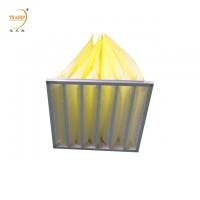 China Custom Air Conditioner Pocket Bag Filter Dust Collector on sale