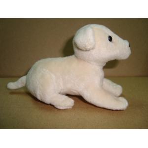 China Brinquedo feito sob encomenda realístico do luxuoso do cachorrinho branco macio novo de Velboa do projeto 2012 para crianças supplier