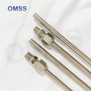 316L EP Fittings Ultra clean pipe fittings 1mm Stainless Steel Capillary Tube With Thread Male Or Female