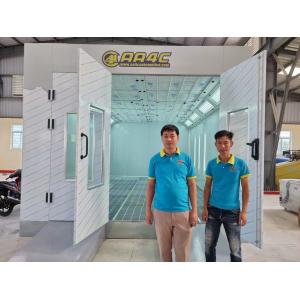 AA4C Car Spray Booth Baking Oven Painting Box With Diesel Heater Air Exhauster Air Intaker  AA-LX3