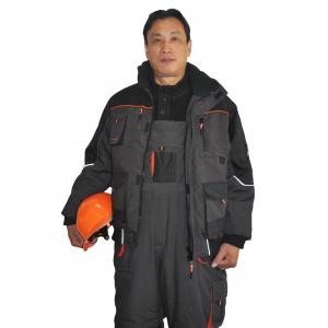 China Industrial Safety Warm Winter Workwear Clothing With 180gsm Padding wholesale