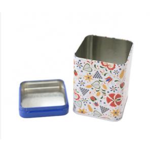 Waterproof 0.3mm Thickness Coffee Tin Containers Tea Storage Box