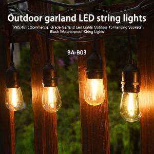 China As luzes brancas mornas do feriado do diodo emissor de luz 2700K protegem contra intempéries conectam a luz múltipla da corda do bulbo do diodo emissor de luz supplier