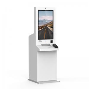 China 24inch 27inch 32inch Hotel Self Check In Kiosk With Terminal Printer supplier