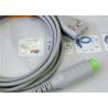 China Compatible 12 Pin ECG Monitor Cable , Patient ecg trunk cable For Hospital wholesale