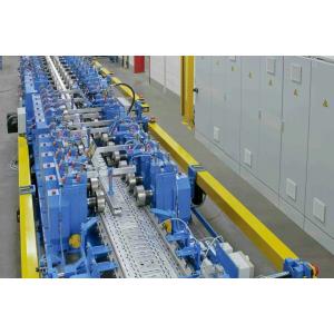 China Home Deco T Grid Ceiling Cold Roll Forming Machine 380V 50Hz With Manual Brake supplier