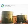 Glass Lined Steel Bolted Tank NSF Certificated For Storage Dry Bulk Silo