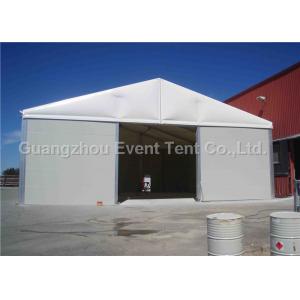 One Stop Permanent Storage Outdoor Warehouse Tent With Expansion Screws / Big Steel Nails